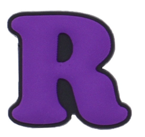 A-Z Alphabet UFO Series Crors Shoe Charms Fit for Sandal PVC Jibbltz Shoe Accessories Croc Bae Clogs Birthday Gifts SR