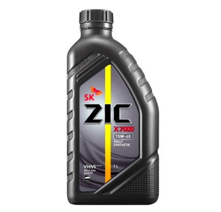 SK ZIC X7000 15W-40 Heavy Duty Diesel Engine Oil 1L