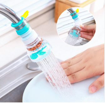 Universal Kitchen Faucet Splash-proof Shower Filter Extender Rotatable Telescopic Tap Water Water-saving Water Filter