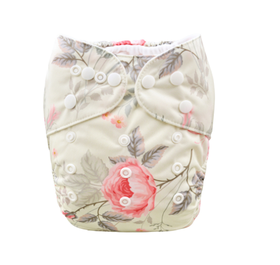 Alva Baby Cloth Diapers Washable Pocket Nappy Diaper Only D27