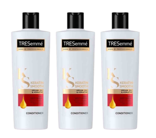 Tresemme Keratin Smooth Hair Conditioner 330ml (Bundle of 3)