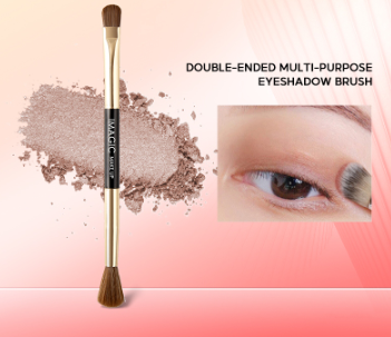 MAGIC Eyeshadow Brush Double-Head Eye Makeup Tool 1PCS