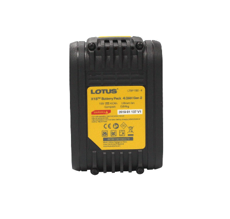 Lotus Battery Pack 18V 4.0AH X1 LTBP18G-4