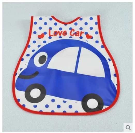 Three-dimensional Saliva Towel Baby Child Baby Food Pocket EVA Bib Bib Waterproof Overalls New Style WB7