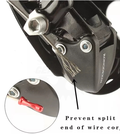 Bicycle Brake Shifter Inner Cable Tips Mountain Road Bike MTB Cable Wire End Cap Tips Crimps