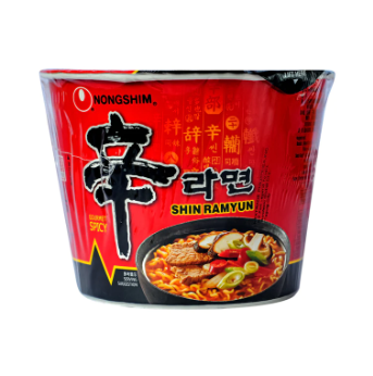 Nongshim Shin Ramyun Big Bowl Spicy Mushroom 114g