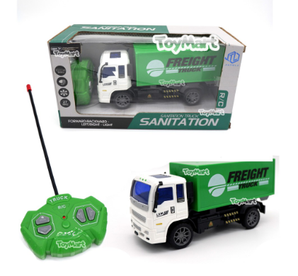 RC Transportation Series Freight Truck Remote Control Vehicle Toy Car Rechargeable Battery + Charger