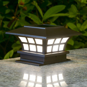 LED Solar Light Fence Lighting IP65 Outdoor Solar Lamp For Garden Decoration Gate Wall Solar Lamp