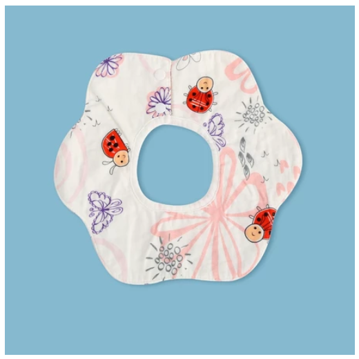 Einmilk Baby Bandana Dribble Bibs 360 Rotate Drool Bibs or Petal Bib Cotton Super Soft & Absorbent B16