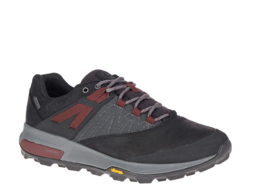 Merrell Men's Zion Waterproof Hiking Shoes (Black)