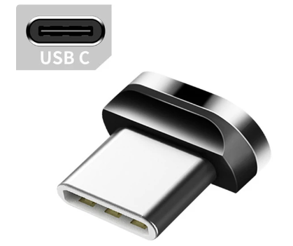 Essager Type C USB Cable Convert Plug Magnetic Cable Adapter Magnetic Charger Cable Connector Mobile Phone Charging Converter