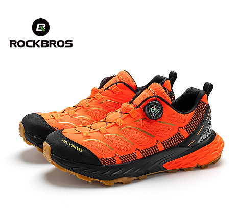 Rockbros Sports Shoes Lace Knob Breathable Anti-Slip Hiking Shockproof Nano Latex Sneaker Cycling