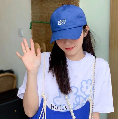 1987 Korean Baseball CapFor Men And Women Unisex Cotton Adjustable