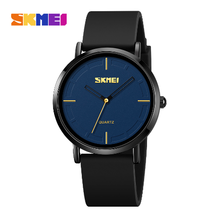 SKMEI Watch For Women Fashion Trendy Waterproof Quartz 2050 BLACK BLUE