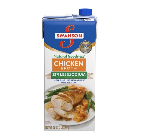 Swanson Natural Goodness Chicken Stock Broth 907g