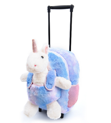 Funday Backpack - Dreamy Unicorn | Unicorn Backpack | Unicorn Trolley | Unicorn Stuffed Toy