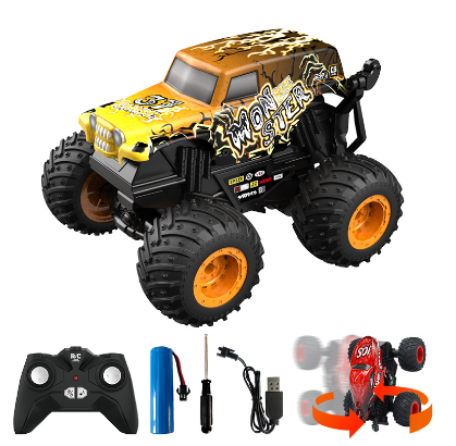 iBliver Remote Control Monster Trucks for Boys, 1:20 RC Shark Monster Truck Toys Dinosaur Cars, 2.4Ghz Remote Control Stunt Car, Remote Control Vehicle Toys for Kids Boys
