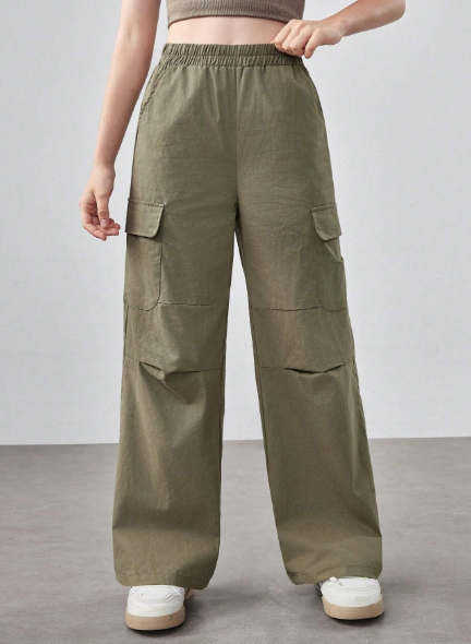 JNSQ Teen Girl Sports Loose Casual Work Pants