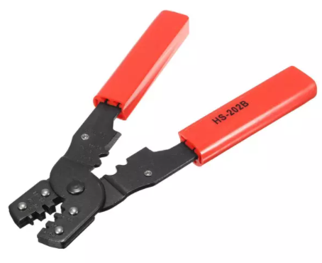 HS-202B Wire Crimper Multi Function Tools Crimping Stripper Cutting Tools Range 0.25-2.5mm2 7'' Pliers HS-202D