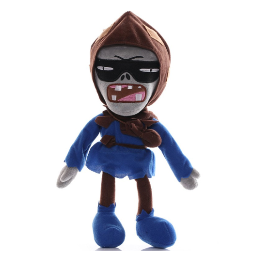 30CM Plants vs Zombies Plush Doll Peashooter SplitPea Clown Zombie Figures Soft Stuffed Toys Kids Halloween Gift Z22