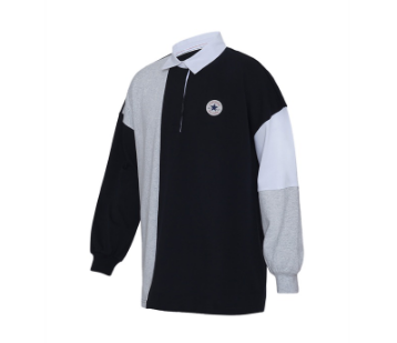 Converse Women's Retro Rugby Shirt - Converse Black