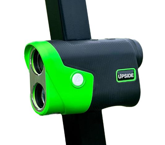 Laser RangeFinder with Magnetic Mount, Slope Measurement, 7X Magnification, Flag Pole LockingVibration, USB Rechargeable, Water Resistant, for Golfing and Hunting