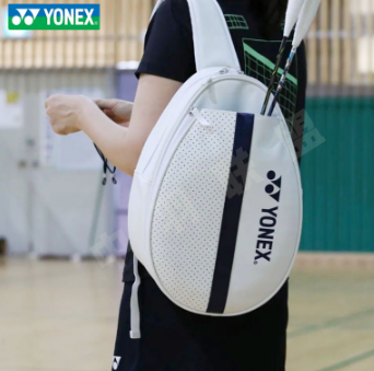 2022 New Yonex Tennis Badminton Racket Bag 3 Pieces One Shoulder Mini Light Portable White Chest Bag