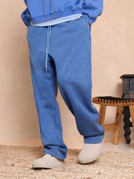 SUMWON Loose Fit Washed Essential Jogger