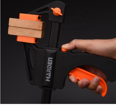 Harden 4", 6", 8" Quick Ratchet Bar Clamp (Classic) Woodwork Release F