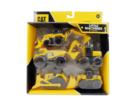 CAT Funrise Little Machines 5 Pack Vehicle Set
