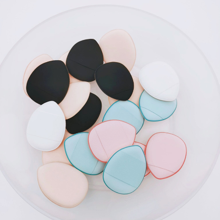 BEAUTY GLAZED Finger Thumb Cosmetic Puff/Mini Size Cosmetic Puff/Finger Shape Thumb Air Cushion Sponge 3pcs/set