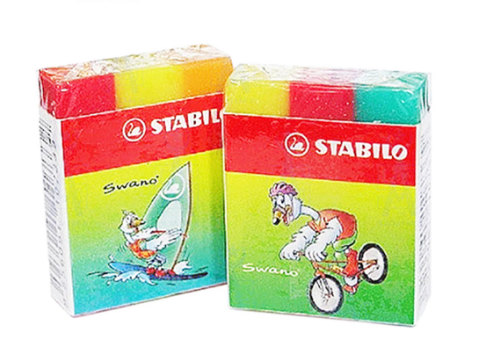 Stabilo Rubber Eraser Yippy-Plas 1195/90 - School & Office Supplies
