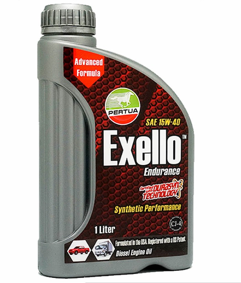 Pertua Exello Endurance Diesel Engine Oil SAE 15W-40 1L