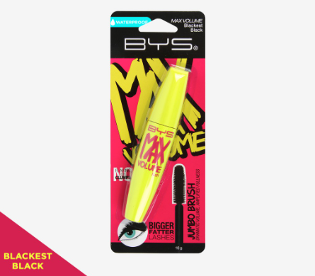 BYS Max Volume Lash Mascara (Waterproof)