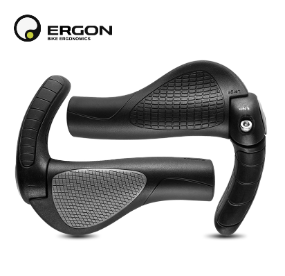 ERGON GP1 GP3 GP5 Bicycle Grip Bar Ends Plug MTB Grips Folding Bike Handlebar Grip Cycling Bike Grips For Bicycle Brompton