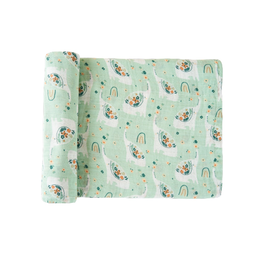 HappyFlute 1Pcs Baby Muslin Swaddle Cotton Summer Baby Blanket 120x110cm S23
