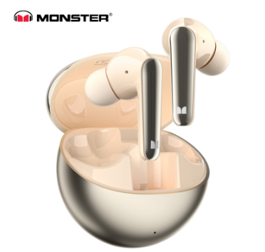 Monster N-Lite 203 AirLinks Wireless Bluetooth 5.1 Waterproof Headphones HIFI Stero Sound Noise-cancelling Earbuds