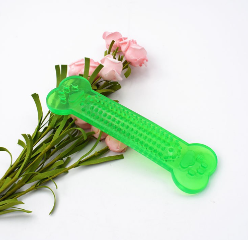 Pet Toys Resistant To Bite Bone Dog Puppy Molars Rubber Play