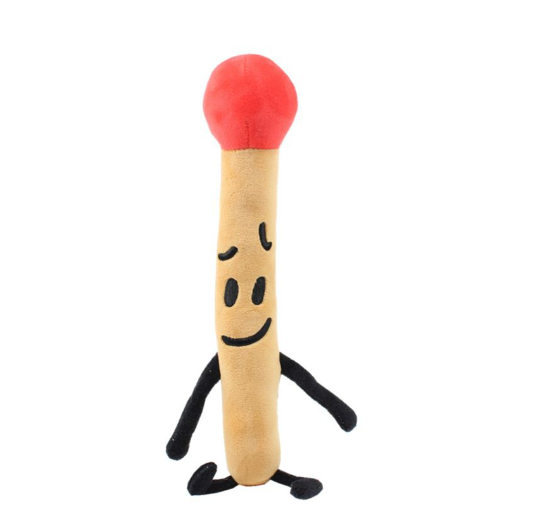 Plush Toy Leafy Firey Flower Block Waterdrop Bubble Plushie Pillow Doll Kids L17