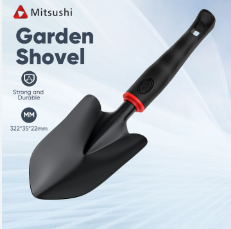 Mitsushi Engineer Shovel Multifunctional Steel Survival Camping Shovel Garden Tools