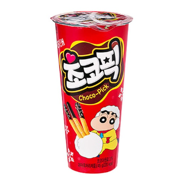 Haitai Choco Pick Nutella Style  Biscuit Chocolate Dip & Sprinkles 45g