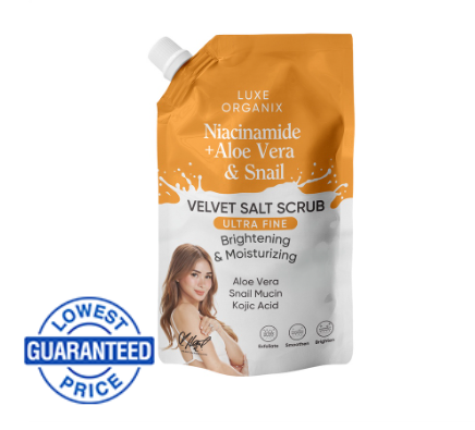 Luxe Organix Aloe and Snail Spa Salt 300G