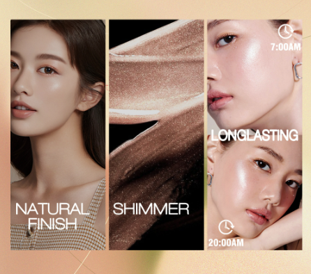 SACE LADY Cosmetics Highlighter Makeup Face Brightening Glitter Powder Fine Shimmering Natural Highlighting