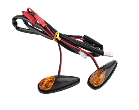 Motorcycle LED Bulb Turn Signals Indicator Flashing Photoflash Lights Turn Indicators