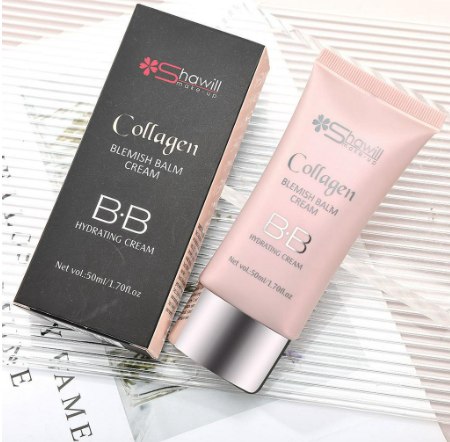 Shawill Make up BB Cream Waterproof And Sweatproof Moisturizing Collagen BB Cream 50g