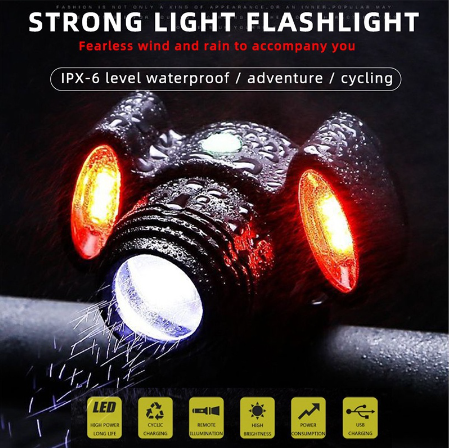 Astront preferred T6 Bike Light Set Rechargeable 1000 lumens USB Bicycle Bike Accessories HeadLight