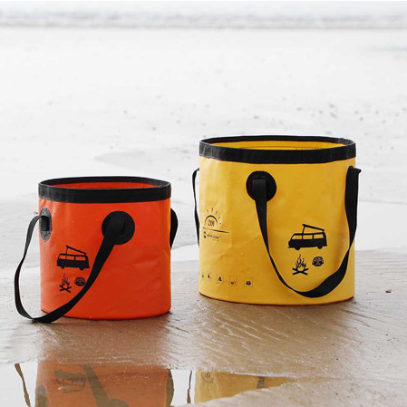 20L Outdoor Folding Bucket Camping Portable Bucket Fishing Folding Storage Waterproof Bag