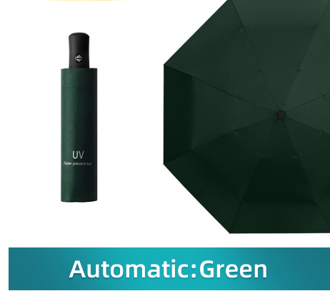 Automatic Umbrella Folding Umbrella Super Sunscreen Umbrella Sunshade Umbrella UV Umbrella
