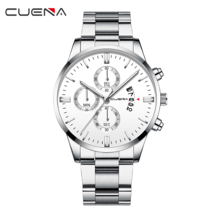 Cuena Men's Watch Leisure Sports Quartz Waterproof Watch 845S 0028