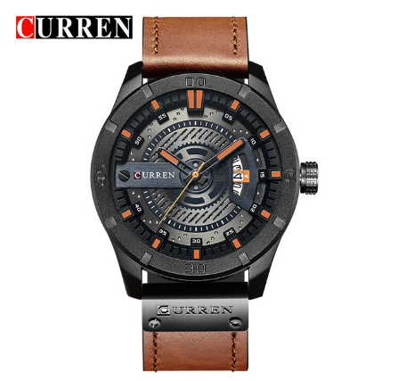 CURREN Men Watches Fashion Casual Military Quartz Sports Waterproof 8301X 005